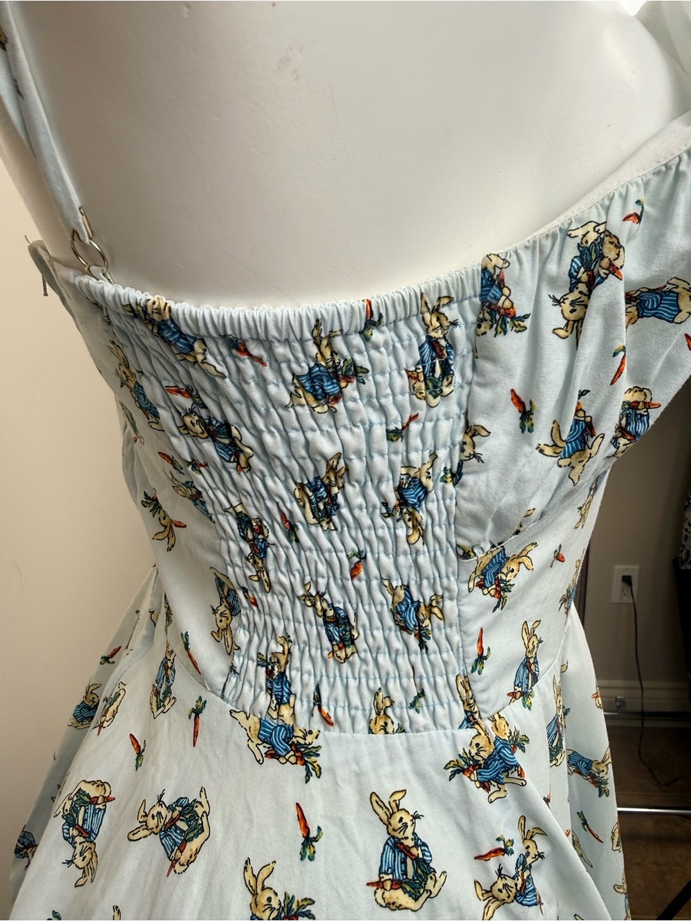 Magnolia Park Peter rabbit print rockabilly dress medium - Picture 8 of 16